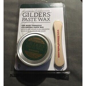 Gilders paste wax verdigris